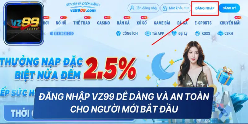Những lợi ích khi đăng nhập VZ99 thành công